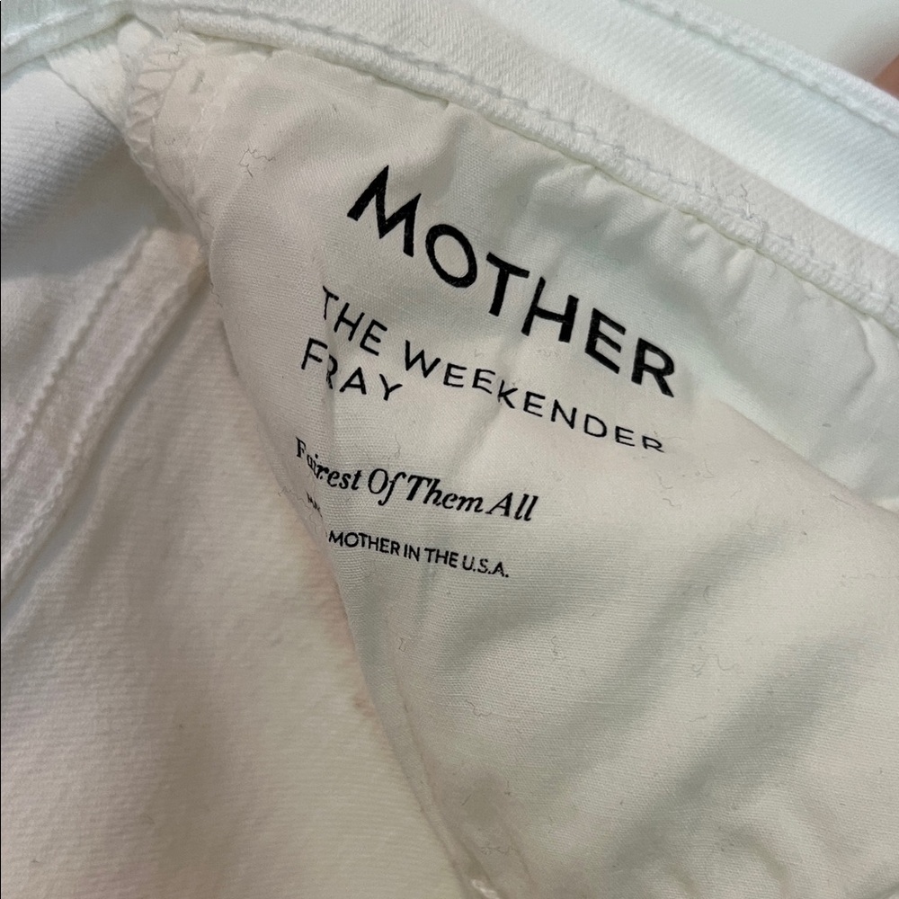 Mother The Weekender Fray Women's Fairest Of Them All Jeans size 30 EUC - Picture 9 of 10